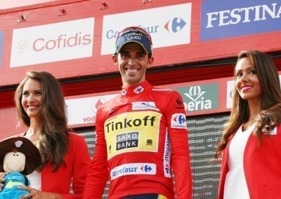 See Alberto Contador at La Vuelta - Mt. Castrove