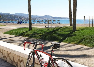 Cycling Along the Med