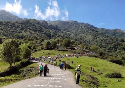 The Angliru, Top Spanish Climb, on Vuelta day