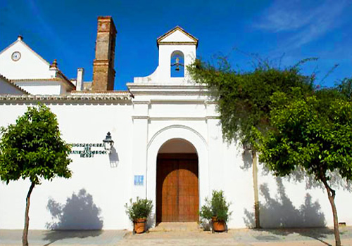 Monastery hotel on Bike Tour in Andalucia