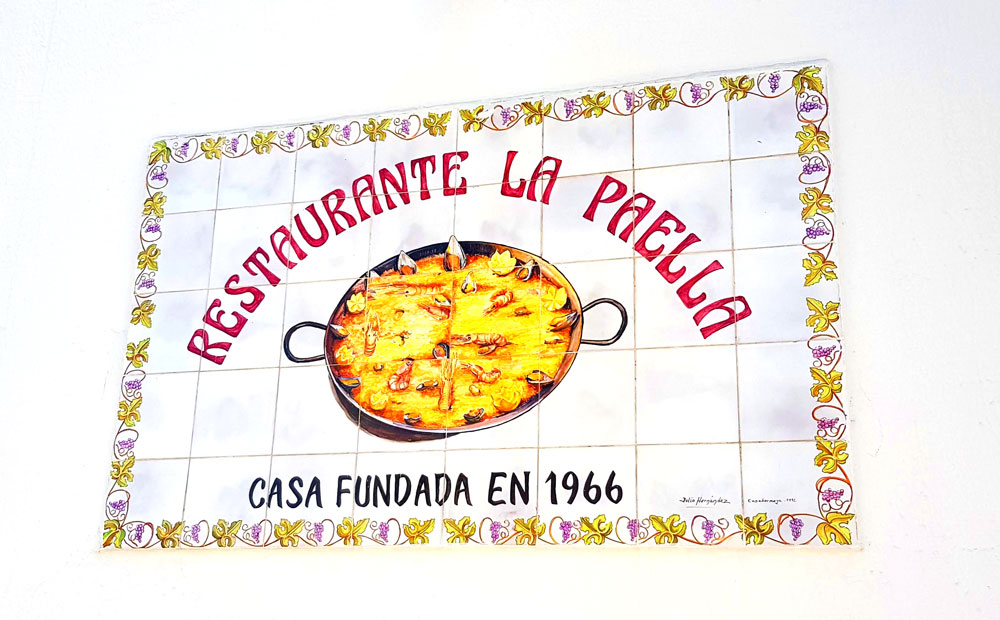 Spanish Restaurant serving Paella