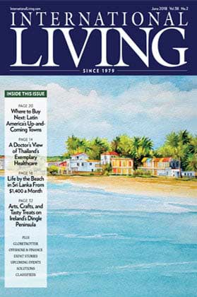 Cycling Country in International Living Magazine