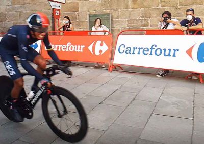 Individual Time Trial road bike racing, La Vuelta, Bernal, Ineos Granadier Team